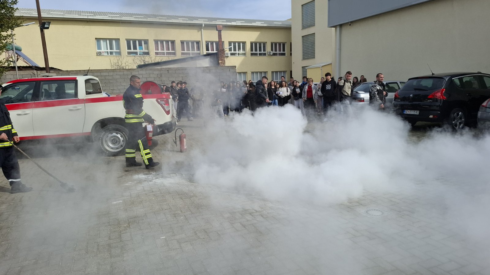 Пожарникари од ТППЕ Гевгелија на терен